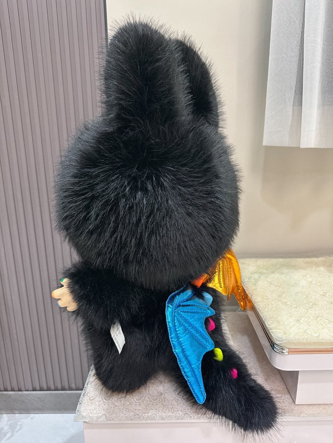 58CM 38CM 17CM the Monsters LABUBU 10th Anniversary Series Zimomo Vinyl Plush Doll Big LABUBU