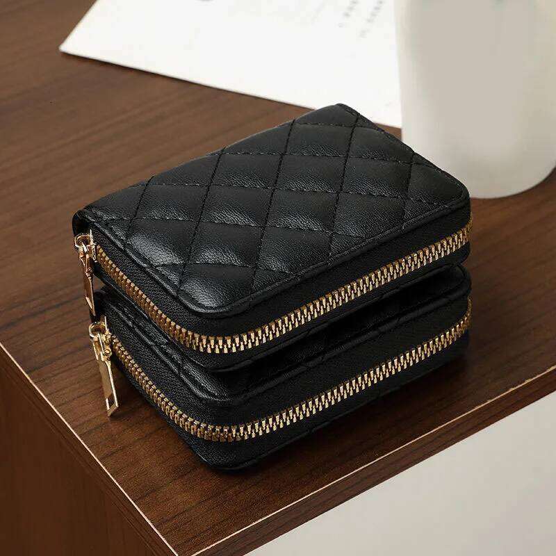 Small Girl New Short Zipper Change Pocket Leather Mini Credit Card Purse Female Multi-function Coin Purses Y260206