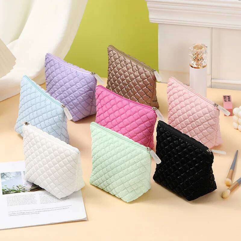 Cute Girls Bubble Makeup Storage Fashion Travel Organizer Lipsticks Cosmetic Pouch Women Portable Zipper Mini Bag Handbag Y260206