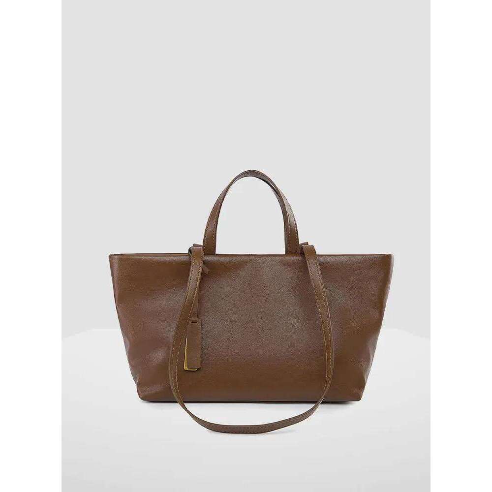 Luxury Woman Shoulder Soft Leather Large Capacity Square Fashion Tote Bag Korean Fashionable Handbag Shopping Underarm Bags Y260204