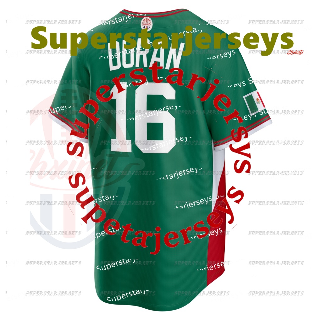 56 Randy Arozarena Mexico 2026 WBC Jersey World Baseball Classic Jarren Duran Luis Urias Taijuan Walker Alejandro Kirk Patrick Sandoval Alec Thomas