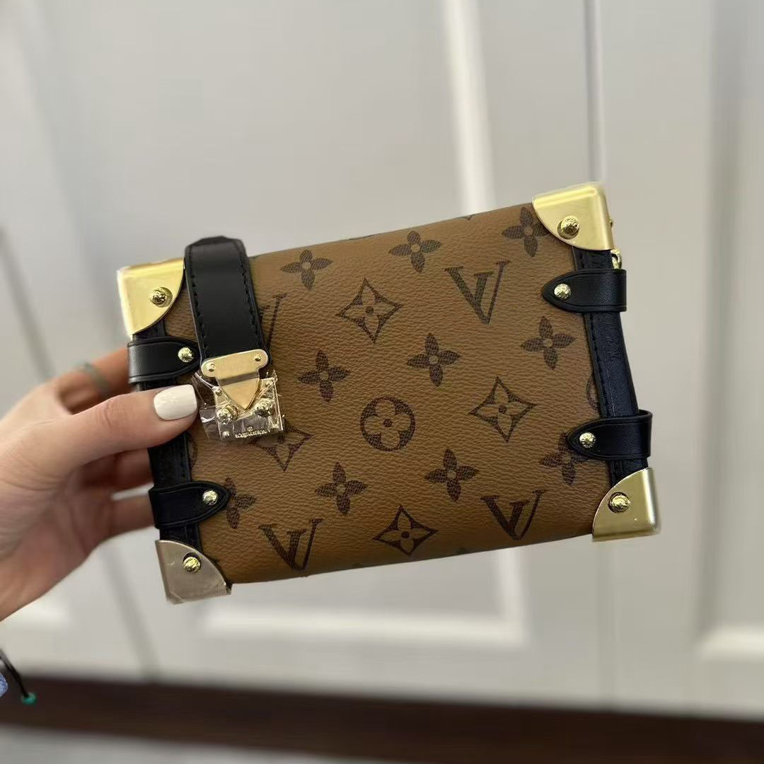 Designer Bag trunk leather Bag Luxury Bag High Quality and leather shoulder strap Bag Women's Wallets Bag Handbags Bag 10A.