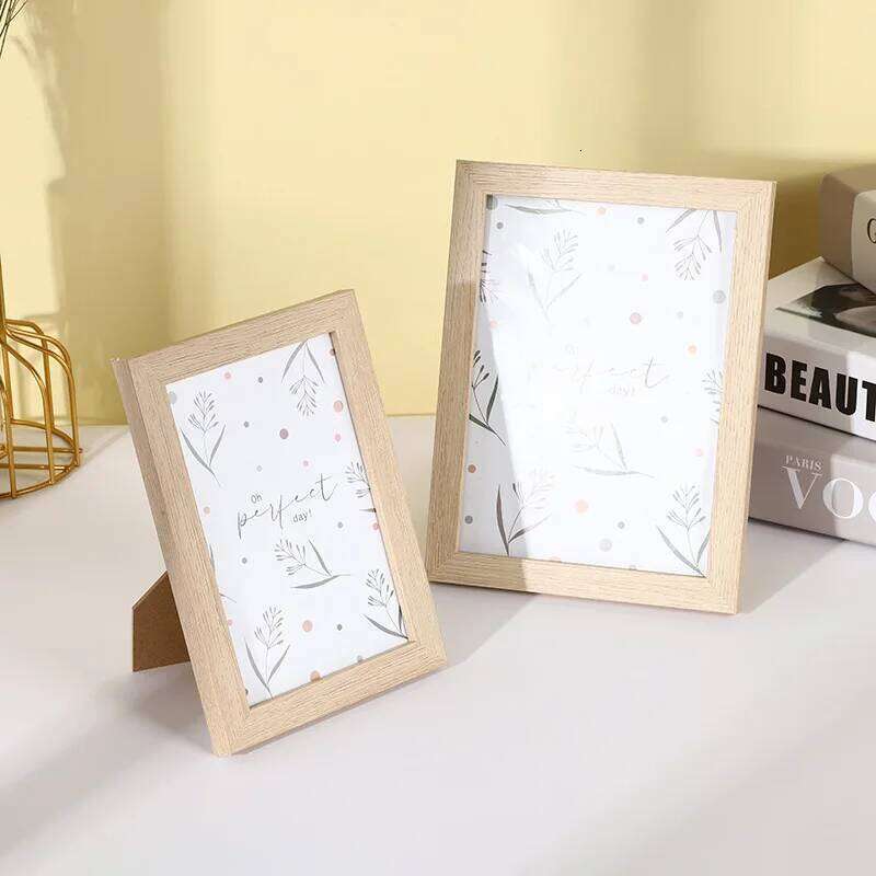 Modern Simple 5/6/7/8 Inch/picture Wooden Density Board Picture Frame Home Decor S260205