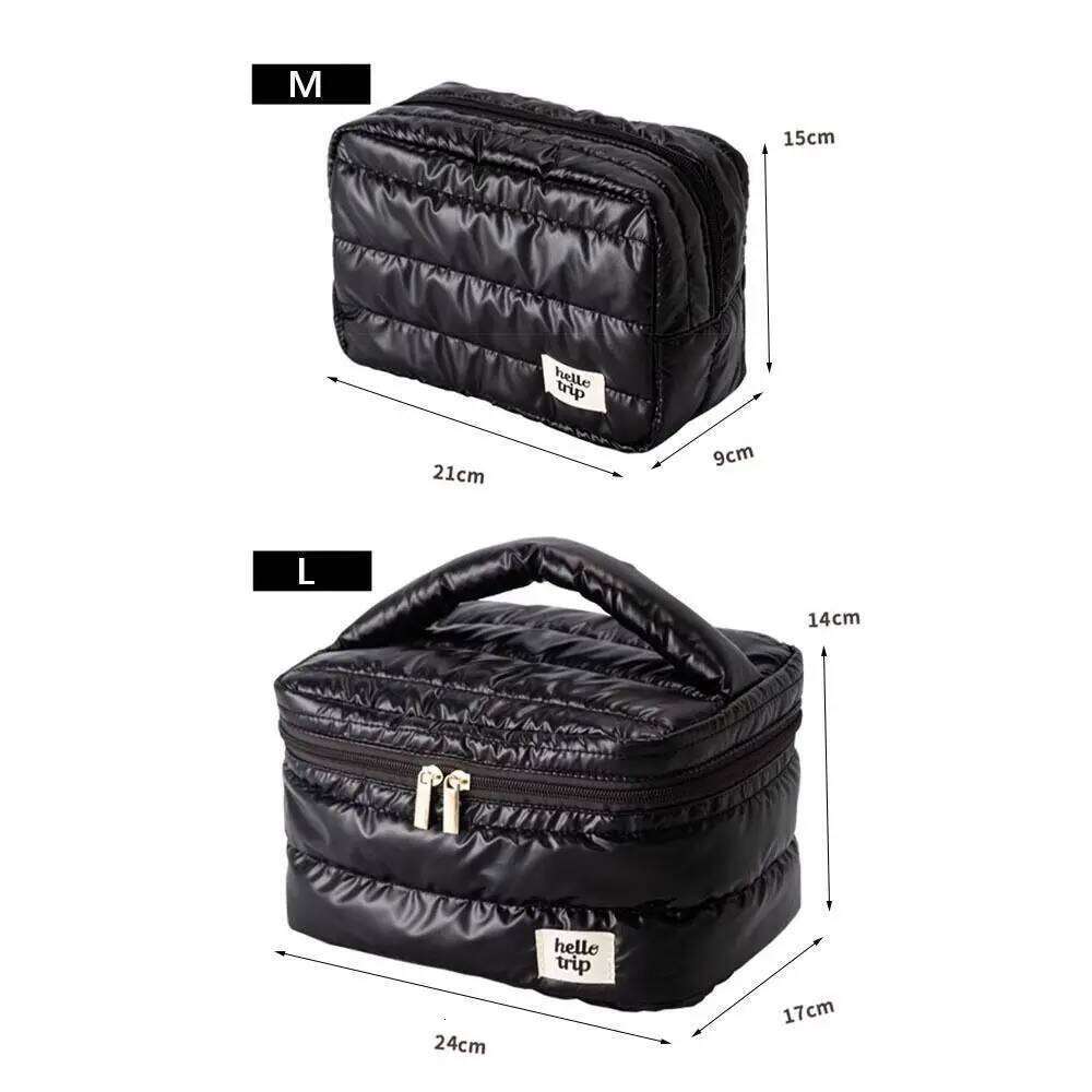 High Quality Large Capacity Makeup Multifunctional Storage Travel Organizer Cosmetic Portable Toiletry Bag Y260206