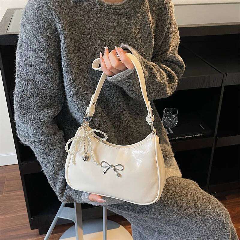 2025 New Fashion Underarm Shoulder Bag for Women, Genuine Leather Multi-way Crossbody Purse, Vintage Chic Large Capacity Tote Y260205