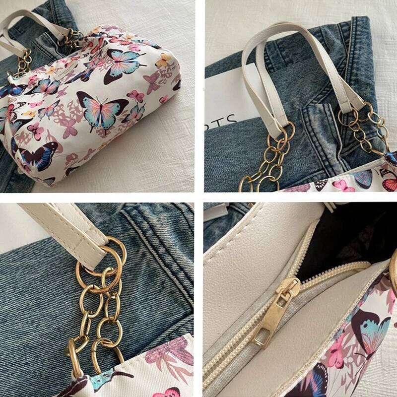 New Women's Nylon Shoulder Animal Printing Large Capacity Tote Bag For Teen Girls Gift Z260207 - view 7
