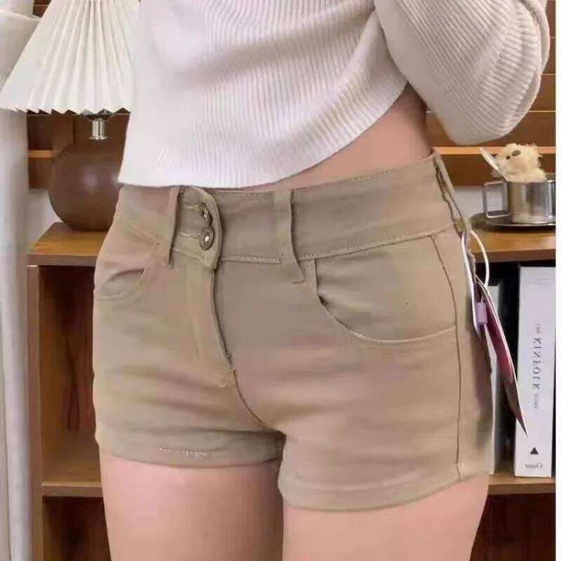 Casual Women Slim Skinny Jeans Short Pants Spring Summer Fashion High Eleatic Hot Girls Denim Shorts XJ260206