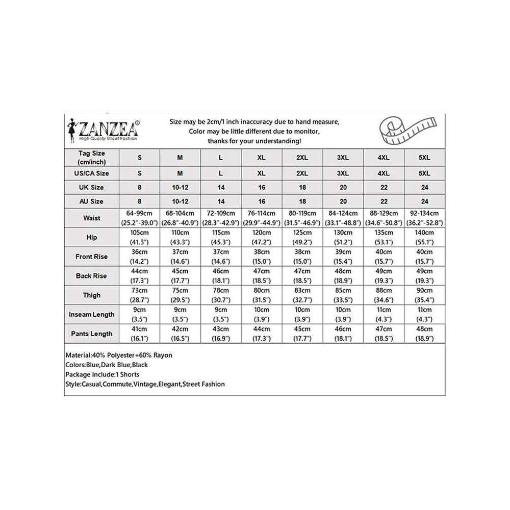 2025 ZANZEA Fashion Women Shorts Summer Casual Elastic Waist Baggy Trousers Loose Work Pantalon Vintage Patchwork Holiday Pants XJ260206