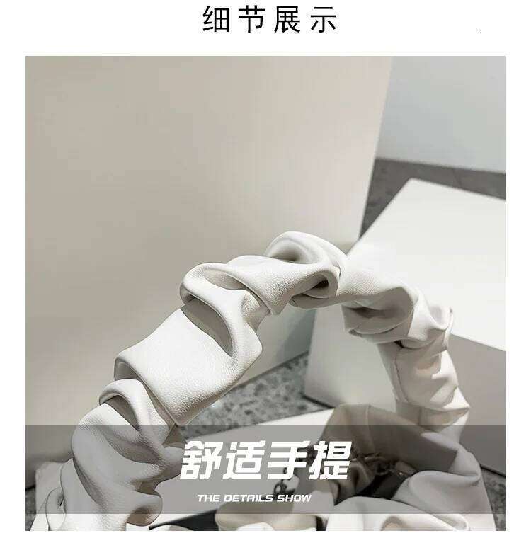 Fashion Versatile Retro Handbags for Women Girl's Sweet Bow Single Shoulder Chain Crossbody Bag Fold Purses and Handbag Y260205