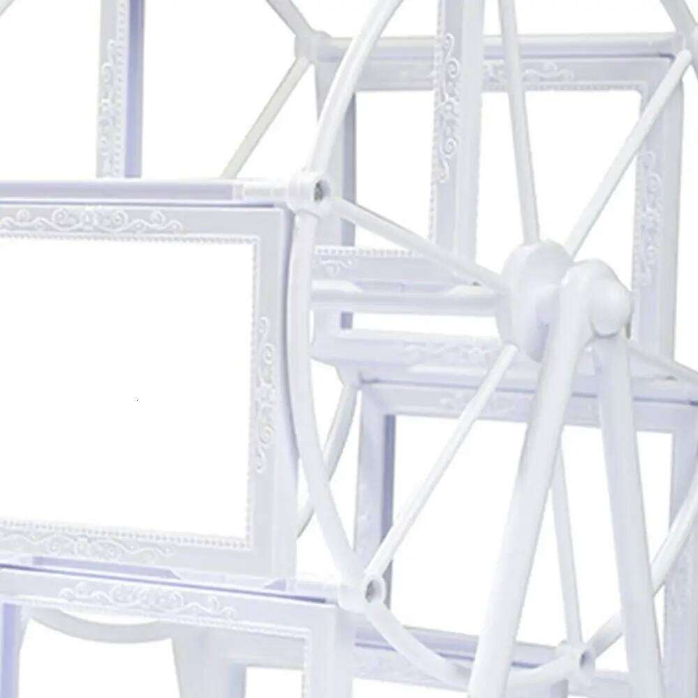 Lightweight Rotating Windmill Unique Design Stable Ferris Wheel Photo Holder Simple DIY Picture Frame Bedroom S260205
