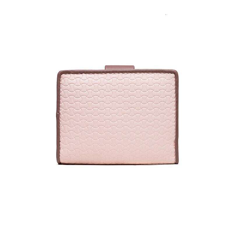 Short for women PU leather simple hundred fashion trend love hardware buckle zipper student folding purse Street small stu Y260206