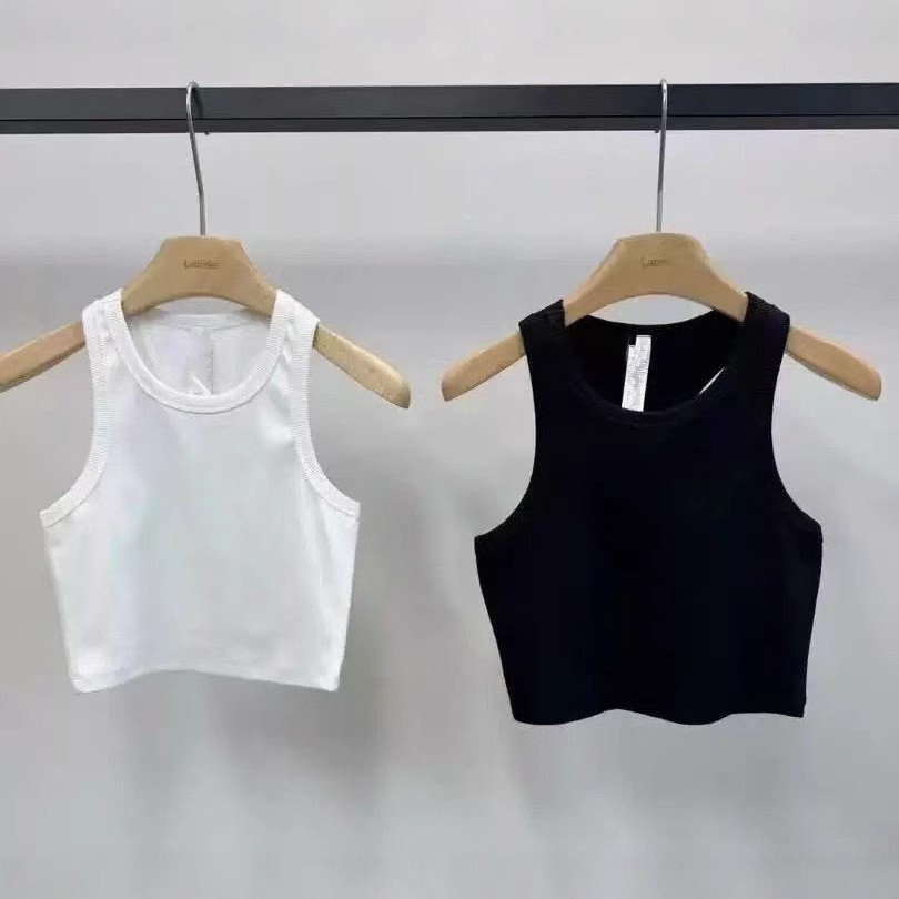 Designer Women Yoga Outfits Vest Girls Running Sport Ladies Casual Adult Sleeveless Sweater Sportswear Gym Exercise Fitness Wear Elastic