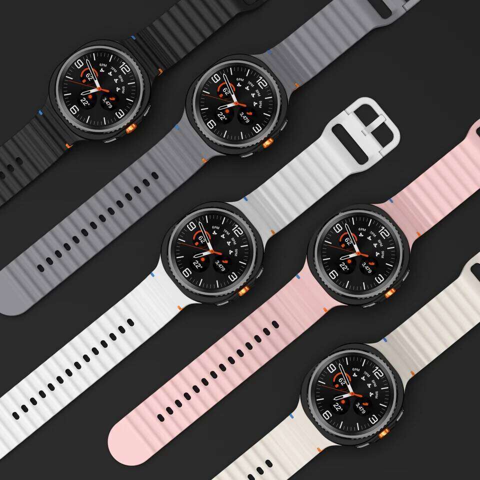 Silicone Band Accessories Smartwatch Rubber Bracelet for Samsung Galaxy Watch 8 Classic Strap Z260207