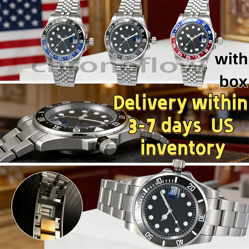 designer watch automatic mechanical ceramic watch 41mm all stainless steel sliding buckle watch sapphire luminous watch montre de luxe men's watches