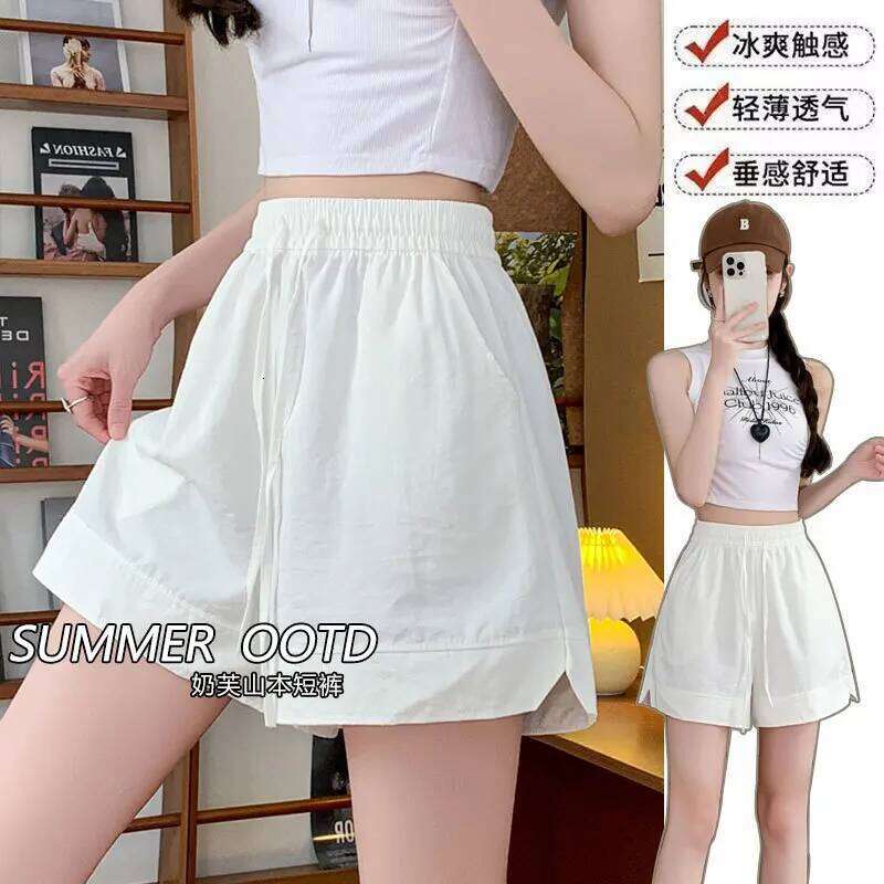 Shorts Womens Vintage Music Festival Boho Patchwork Tassel High Waist Print Ethnic Wide Leg Street Hip Hop Colorful Look Fringed XJ260206