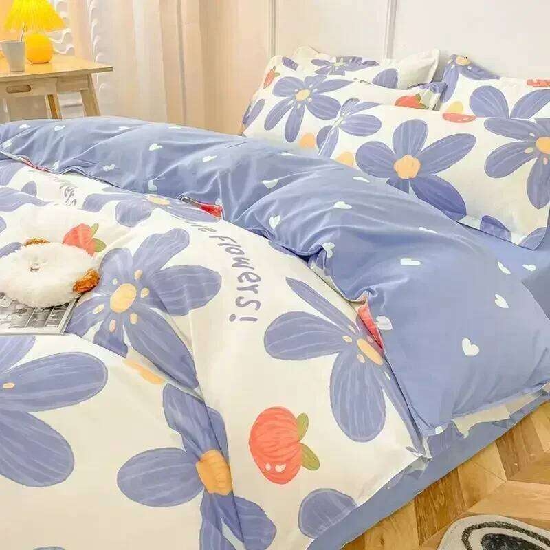 3/4PCS/Set Warm Duvet Various in Autumn Winter Spring Soft Bedding Covers Suitable for All Seasons Bed Sack XJ260206
