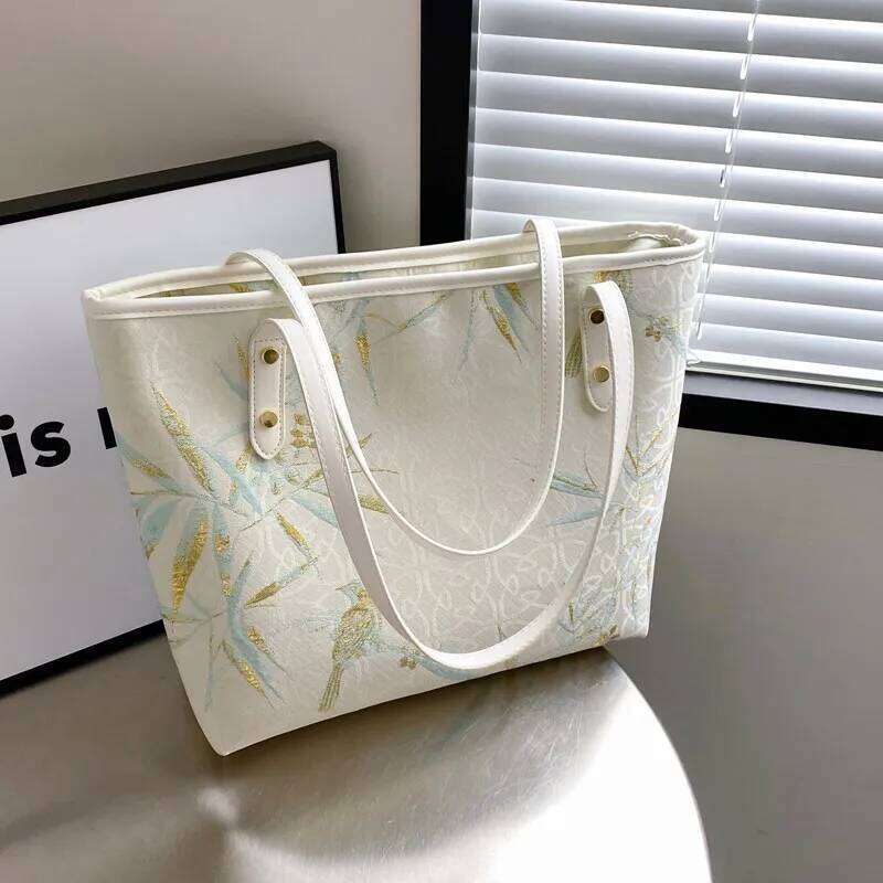 Women Fashion Luxury Design Shopper Totes 2024 New Large-Capacity Cloth Chinese Style Handbag Grace Female Brand Top Handle Bags Z260207 - view 5