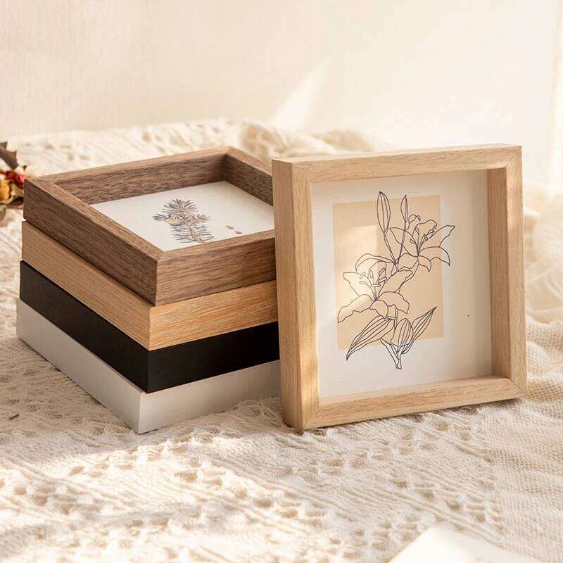 Nordic Style Picture 5/6/7/8 Inches Photo Frame for Tabletop Display Wedding Baby Family Portraits Home Office Decoration S260205