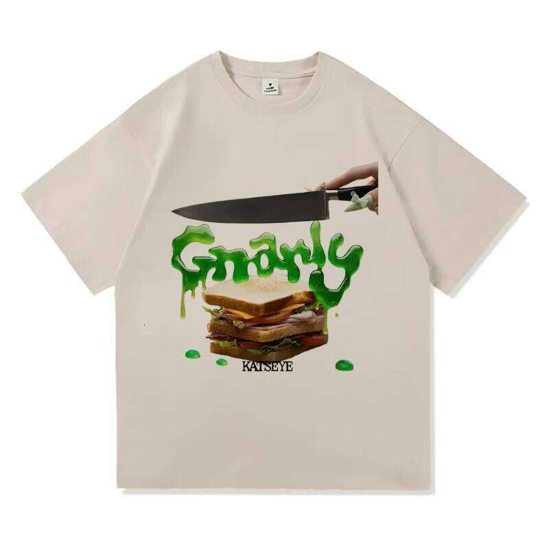 Fashion 2025 TShirt KATSEYE-Gnarly Men/Women Clothing Vintage Y2K Harajuku High Quality Clothes Cotton TShirts Tops X260207