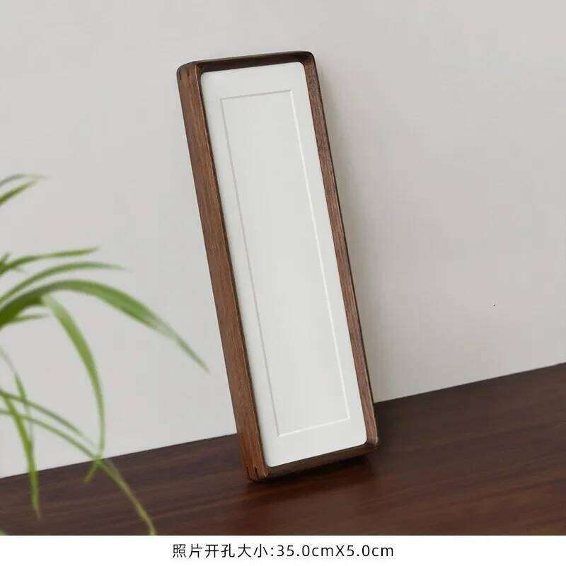 Solid Wood Picture Display Stand for DIY Triptych, Quadruple Multi-piece Couple Wedding Photos High-grade Photo Frame S260205