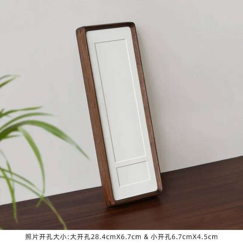 Solid Wood Picture Display Stand for DIY Triptych, Quadruple Multi-piece Couple Wedding Photos High-grade Photo Frame S260205