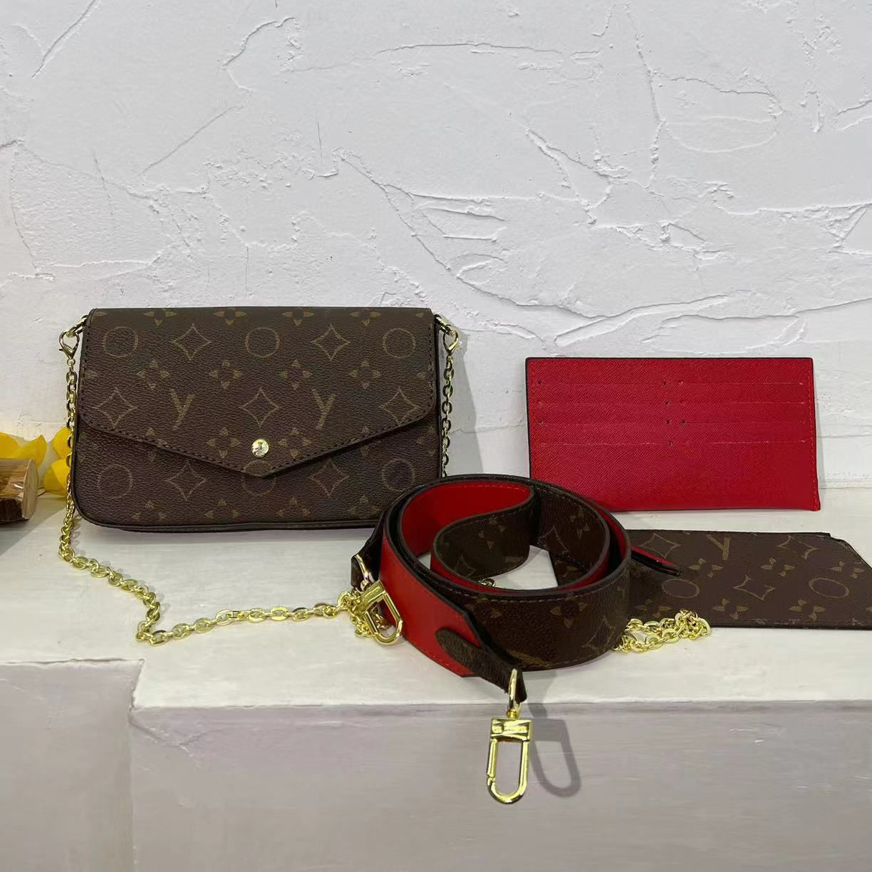 Designer Bag Women's Composite Bag Luxury Tote bag High Quality Shoulder Bags Handbag Classic Fashion Bag Wallet Lady Clutch Cassical Gift purse