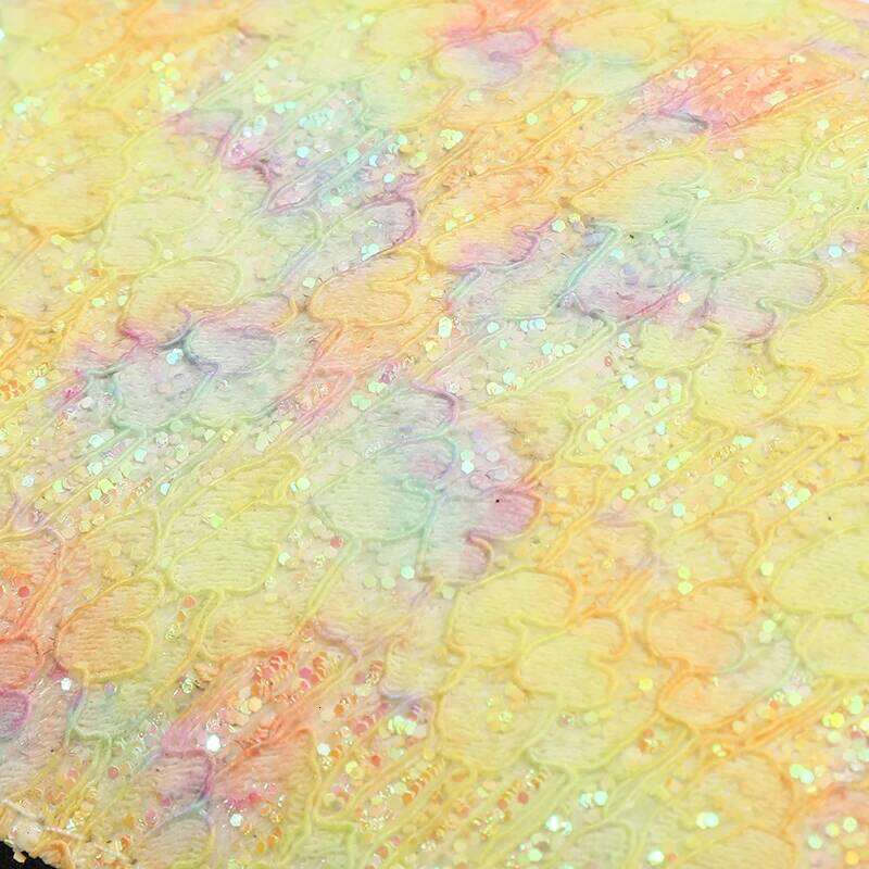 Large Capacity Zipper Lace PU Women's Makeup Fashion Portable Sequin Travel Waterproof Toiletries Storage Bag Y260206