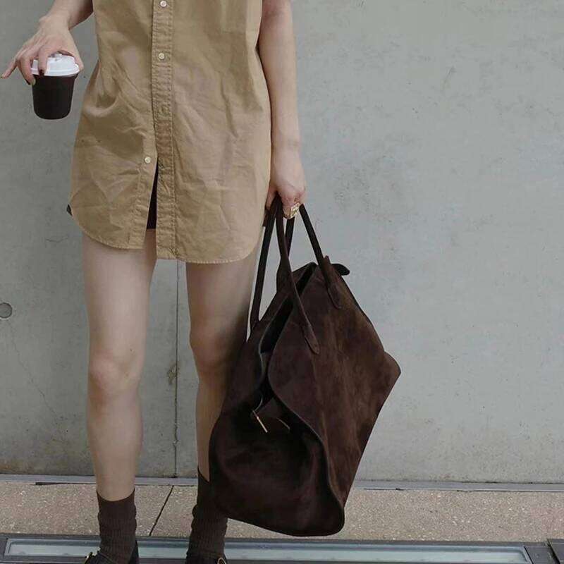 2024 New Autumn/winter High-grade Niche Design Large Capacity Retro Commuter Handbag Tote Bag Ladies Z260207 - view 4