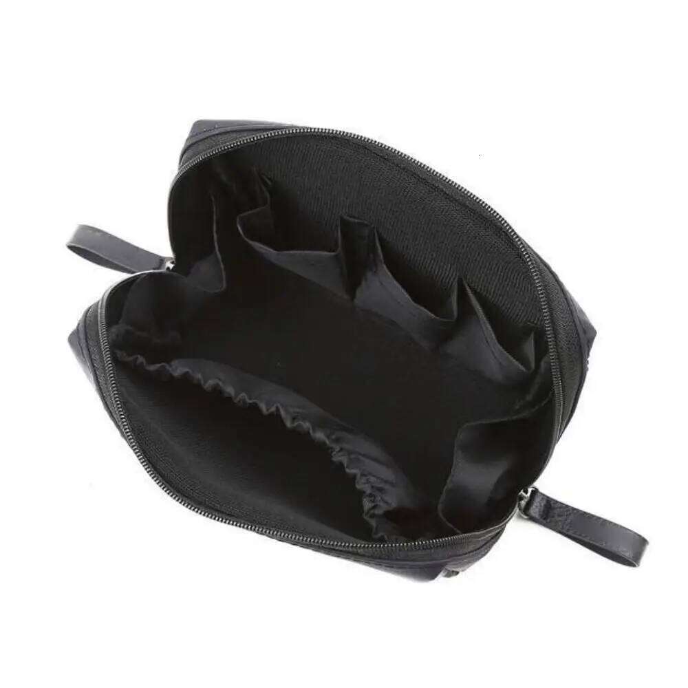 Portable Dacron Makeup Bag Large Capacity Multiple Colors Cosmetic Pouch Waterproof Partitioned Handbag Travel Y260206