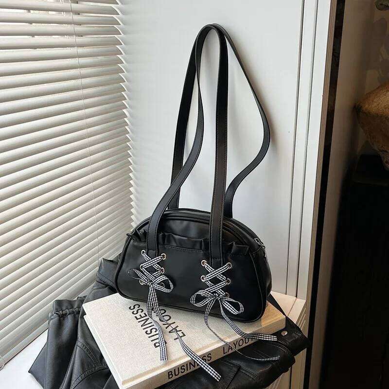 2025 A/W Premium Niche Underarm for Professionals, Soft Leather Multi-functional Crossbody Purse, Spacious Shoulder Bag Y260205