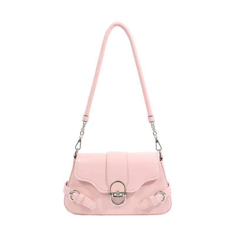 JIAERDI Fairycore Aesthetic White Shoulder Bags Purse Women Hot Girls Butterfly Print Y2k Handbag Female Harajuku Underarm Bag Y260205