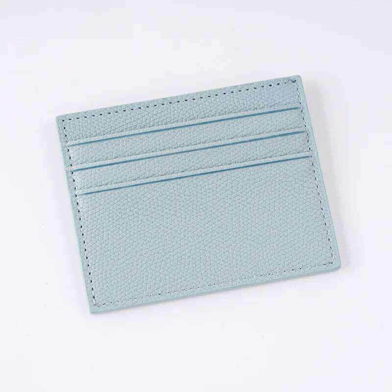 Women Men Thin Wallet Multi-Card Case PU Leather Bank Business Credit Card Holder Wallets Purse Bag Y260206