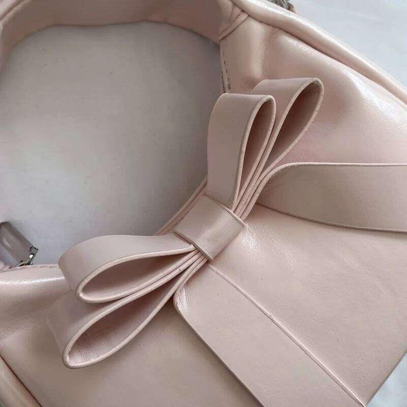 MOODS Bow Knot Mini Top-handle Bags For Women 2025 Spring Latest Trend Designer Purses And Handbag Luxury Shoulder Crossbody Bag Y260205