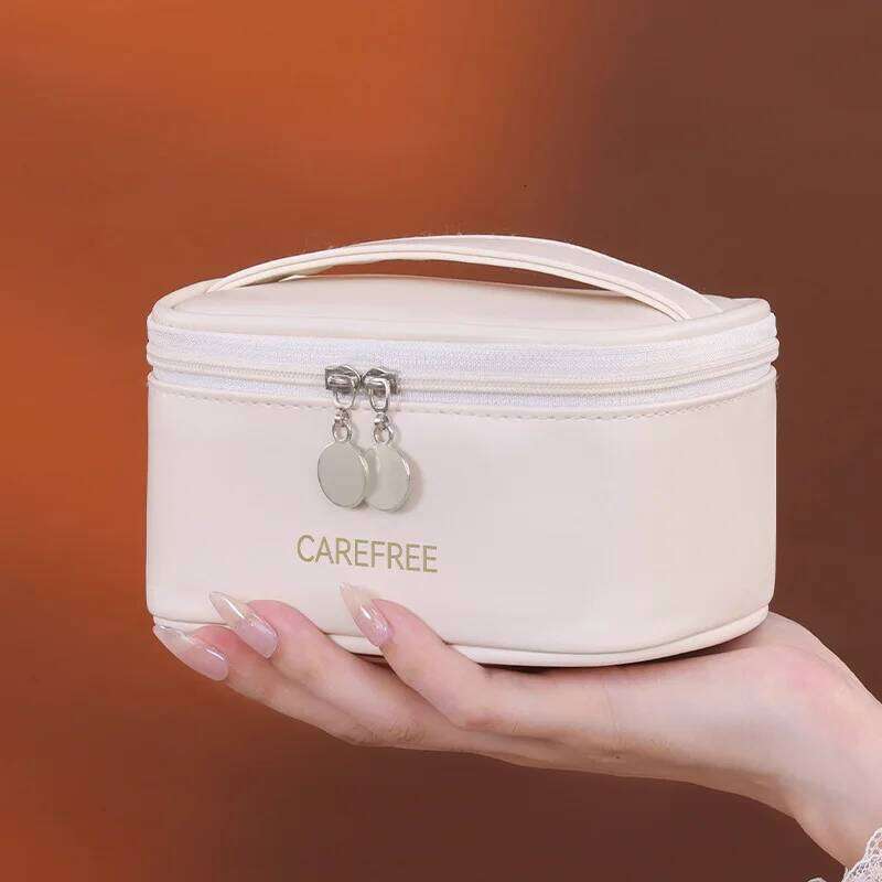 Pu Plush Mini Cosmetic Storage Women Portable Makeup Lipstick Sanitary Napkins Travel Organizer Bags Clutch Bag Y260206