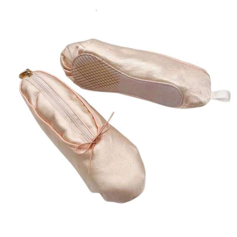 Ballet Shoe Shaped Makeup Versatile Cosmetic Storage Bags Durable Pencil Bag Dropshipping Y260206