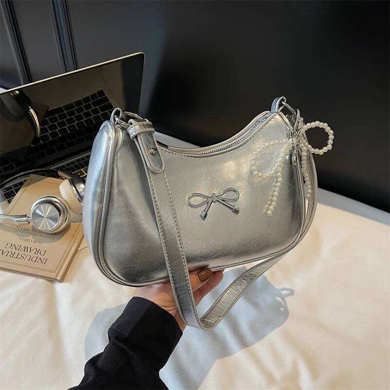 2025 New Fashion Underarm Shoulder Bag for Women, Genuine Leather Multi-way Crossbody Purse, Vintage Chic Large Capacity Tote Y260205