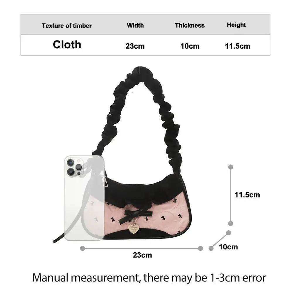 Fashion Pink Mini Handbags Harajuku Plaid Contrast Color Shoulder Crescent Bag For Women Girls Underarm Bags Y260205