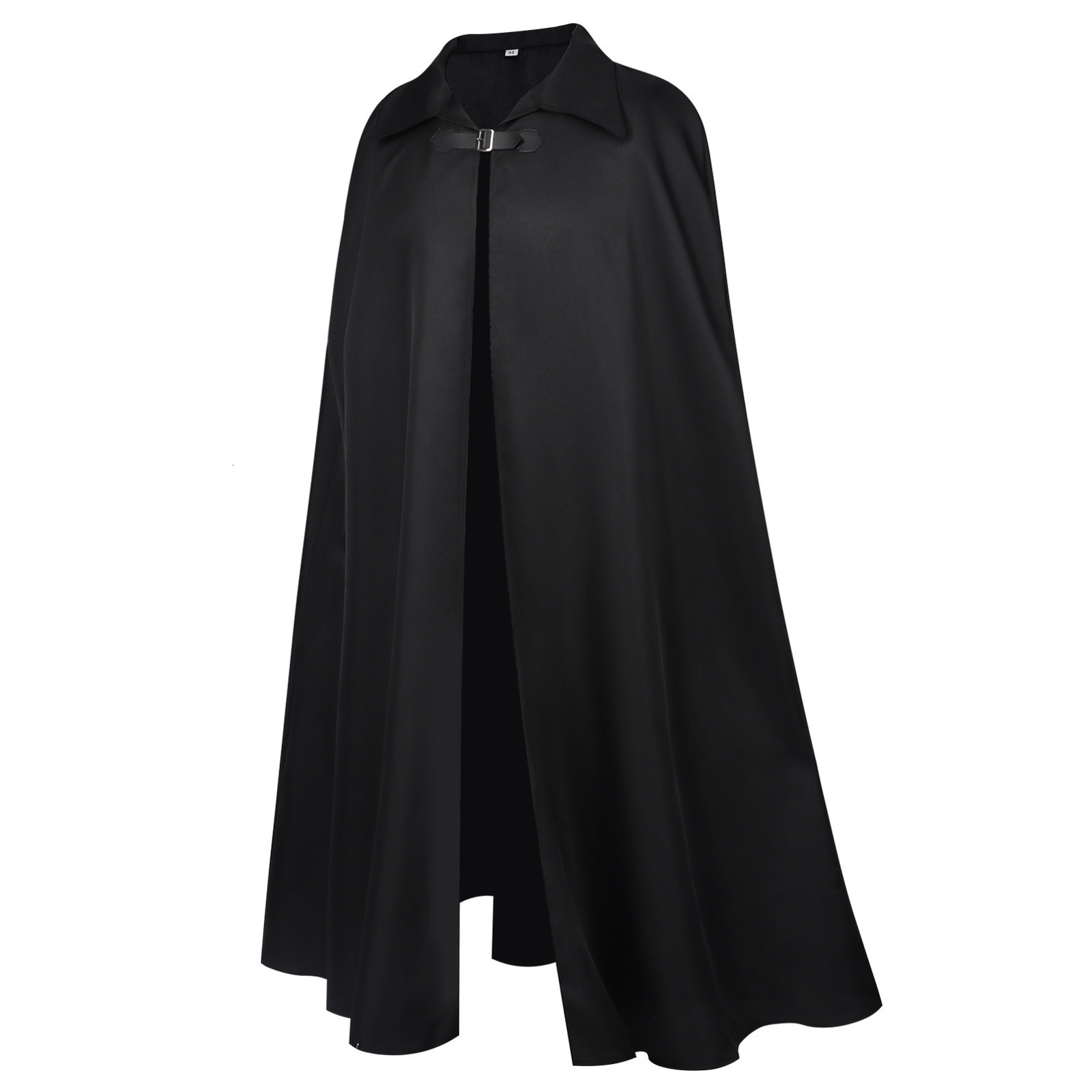 INCERUN Mens Cloak Coat Solid Color Single Button Collar Cape Town Street Wear Winter Artificial Blended Coat Mens Jacket 241007