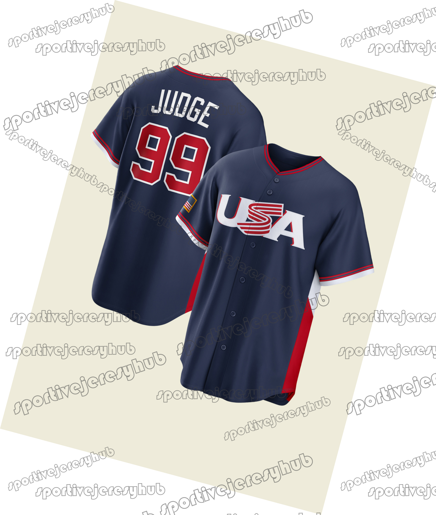 Aaron Judge 2026 Baseball Jersey Raleigh Skubal Skenes Crow-Armstrong Schwarber Bregman McLean Turang Buxton Carroll Smith Harper Witt Jr. Custom Stit
