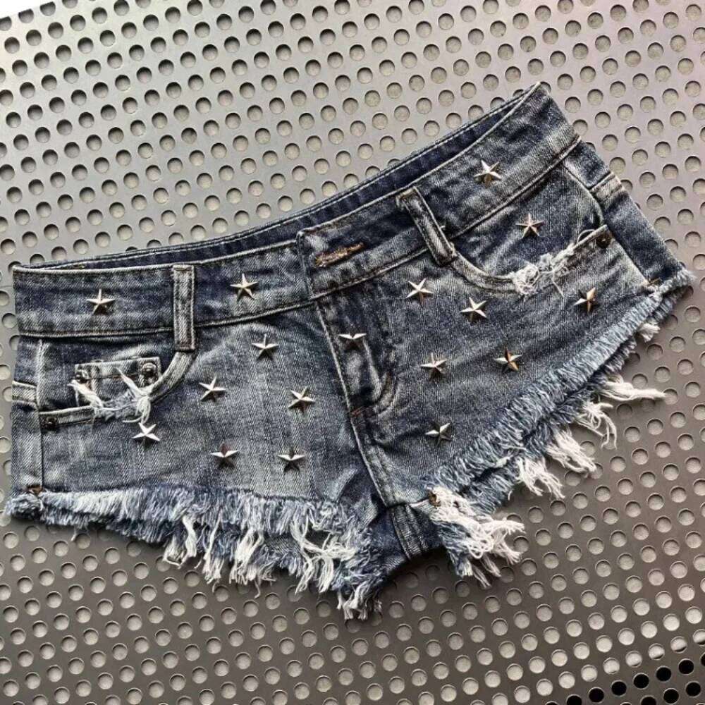 Fashion Sexy Slim Fit Denim Hot Short Pants For Women 2024 Summer New Jeans Shorts Vintage Street Low-waisted Ropa De Mujer XJ260206