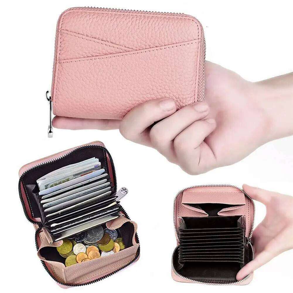 Multi-Pocket Portable PU Leather Japanese Wallet Bags Multi-Card Slot ID Card Holder Coin Zipper Purse For Women Y260206