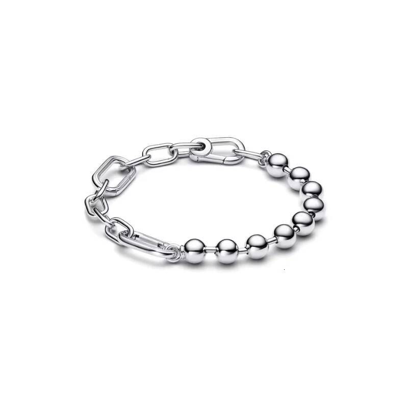Disney Designer Jewelry 925 Sterling Silver Original Me Bracelet Fit Brand Me Charm Beads Fashion Round Beads Women femme Bracelet Jewelry 2025 Hot lu - view 5