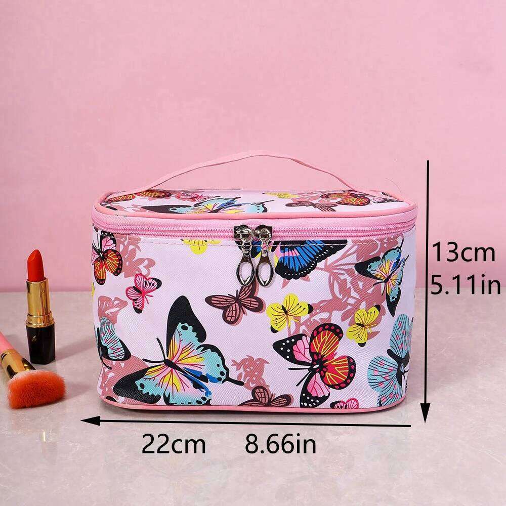 1PCS Square Makeup With Large Capacity, Storage, Travel Portable Men's And Women's Toiletries Bag Y260206