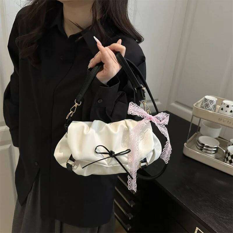Fashionable Luxury Tote Leather Women's Bag Famous Designer Classic Elegant Crossbody Commuter Daily Vintage Bag Y260205
