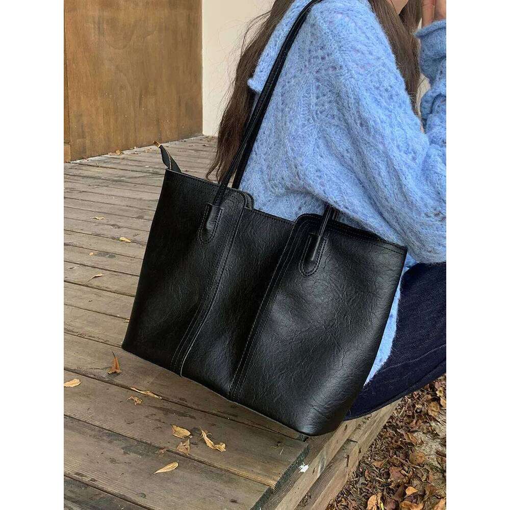 Casual large capacity totes women shoulder bags luxury pu leather composite bag big Commuter lady purses and handbags Z260207 - view 7