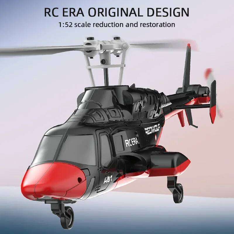 A61 RC 2.4G 6-Aixs Gyroscope 4CH Altitude Hold Optical Flow Brushless Remote Control Helicopter Toys for Kid Adult 26Y0207
