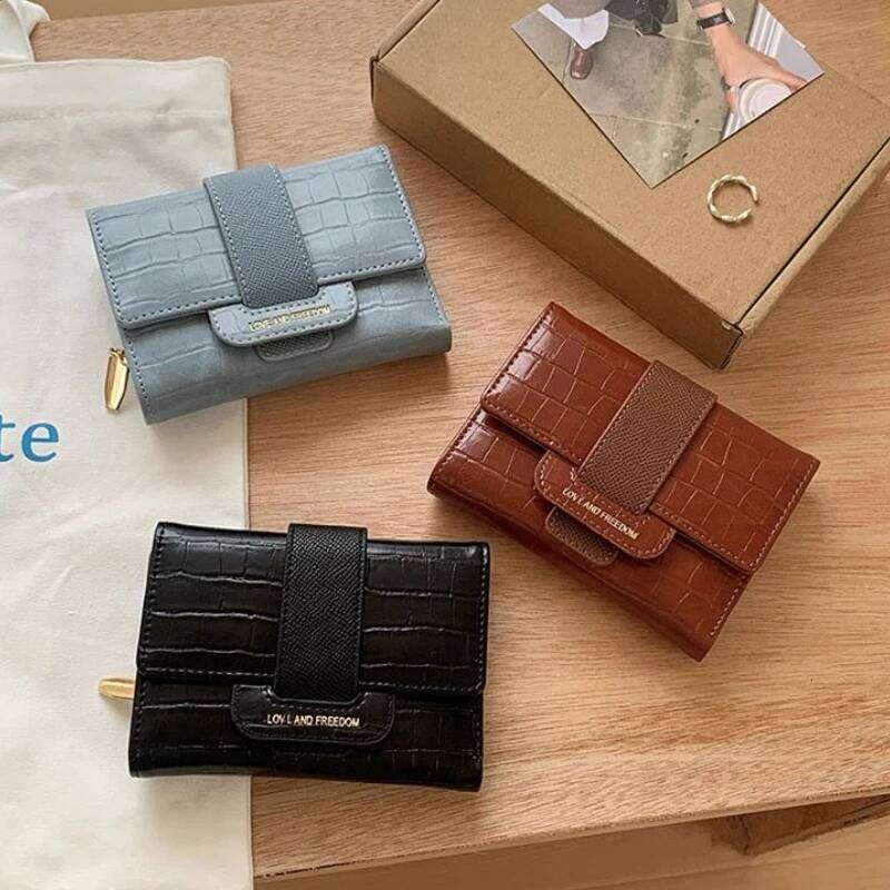 Designer High-End Luxury Wallet for Women Large-Capacity Student Loose Change Clutch Multi-Slot Card Holder Billeteras Damas Y260206