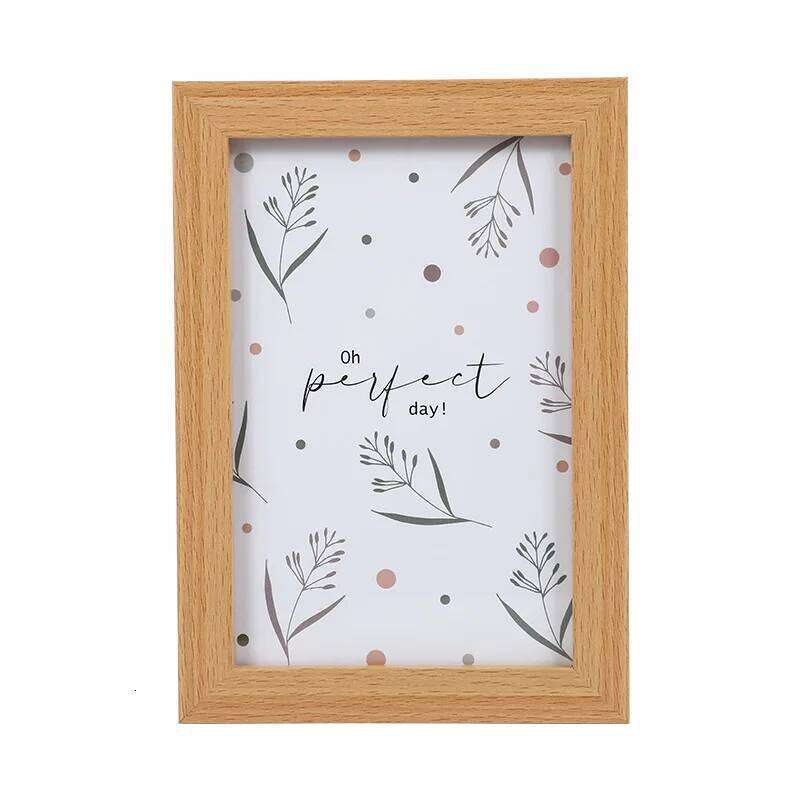 Modern Simple 5/6/7/8 Inch/picture Wooden Density Board Picture Frame Home Decor S260205