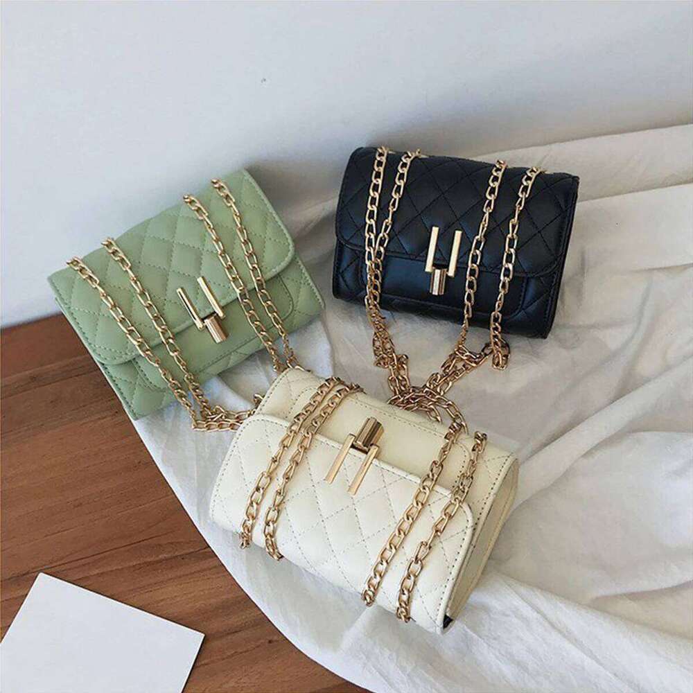 1 Pc Elegant Quilted PU Shoulder Women, Mini Magnetic Flap Closure Crossbody Bag Perfect For Daily Use /Commut Y260205