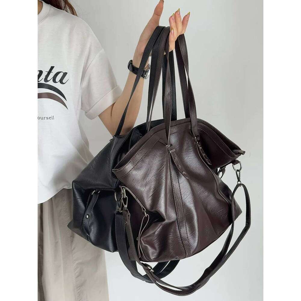CGCBAG New Fashion Designer Luxury Women Tote Casual Lage Capacity Female Cross Shoulder Bag High Quality Leather Handbag Y260204